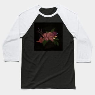 Flower Sparkles Baseball T-Shirt